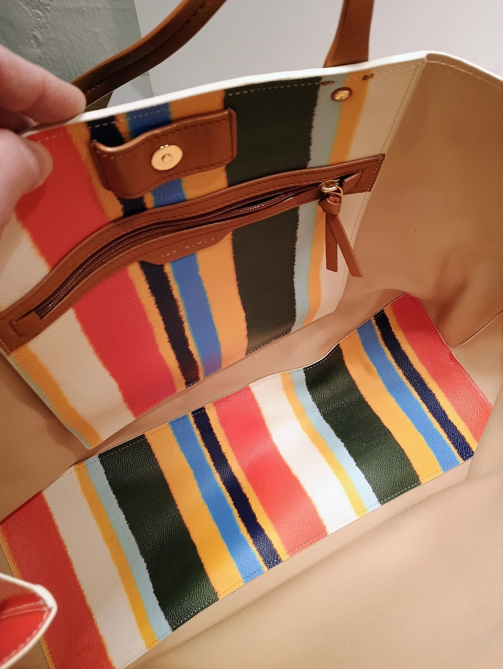 Tory Burch Hot Air Balloon Large Tote NWOT - Picture 3 of 9